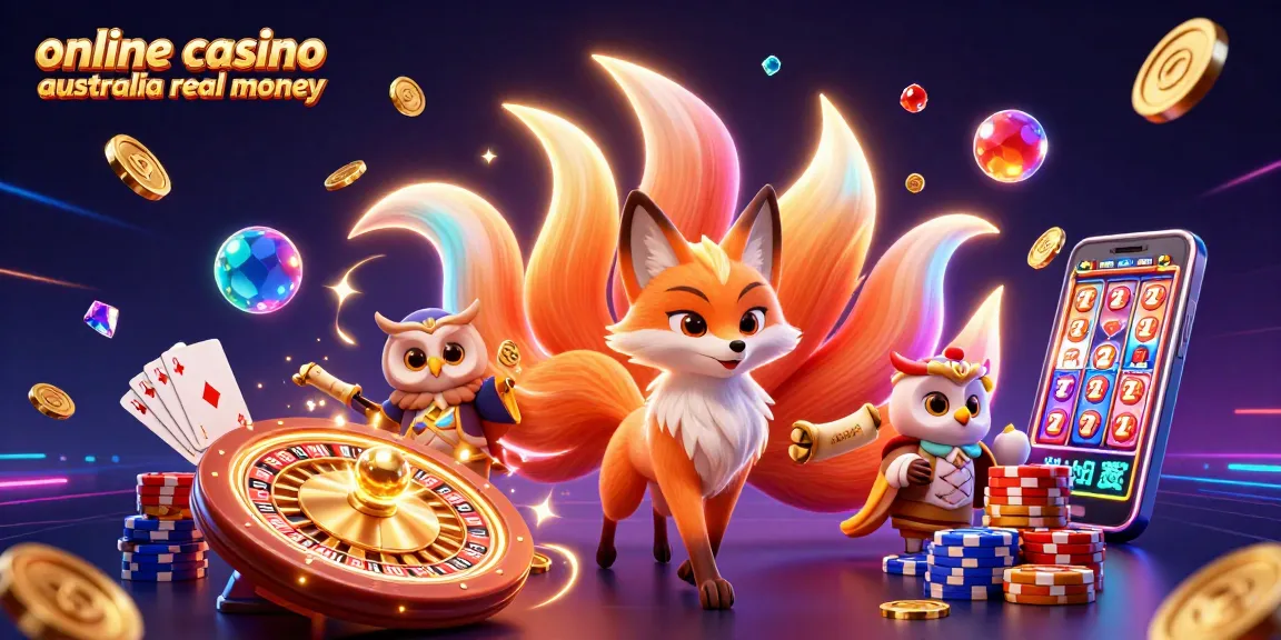Experience winning moments at online casino Australia real money with vibrant characters and thrilling game elements.