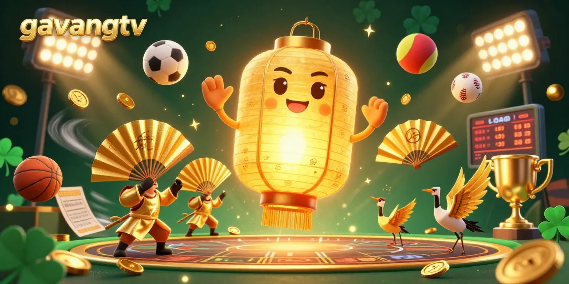 Experience thrills with gavangtv’s vibrant casino scene featuring dynamic sports and golden elements.
