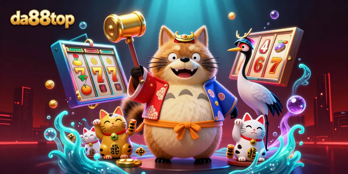 Experience thrilling wins with da88top featuring fun characters and casino elements for gaming excitement.